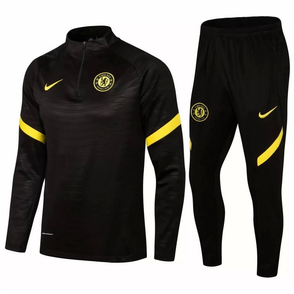 Chandal Chelsea 2021-2022 Negro Amarillo